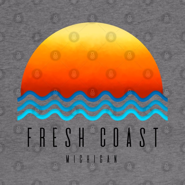 Fresh Coast Sunset by Megan Noble